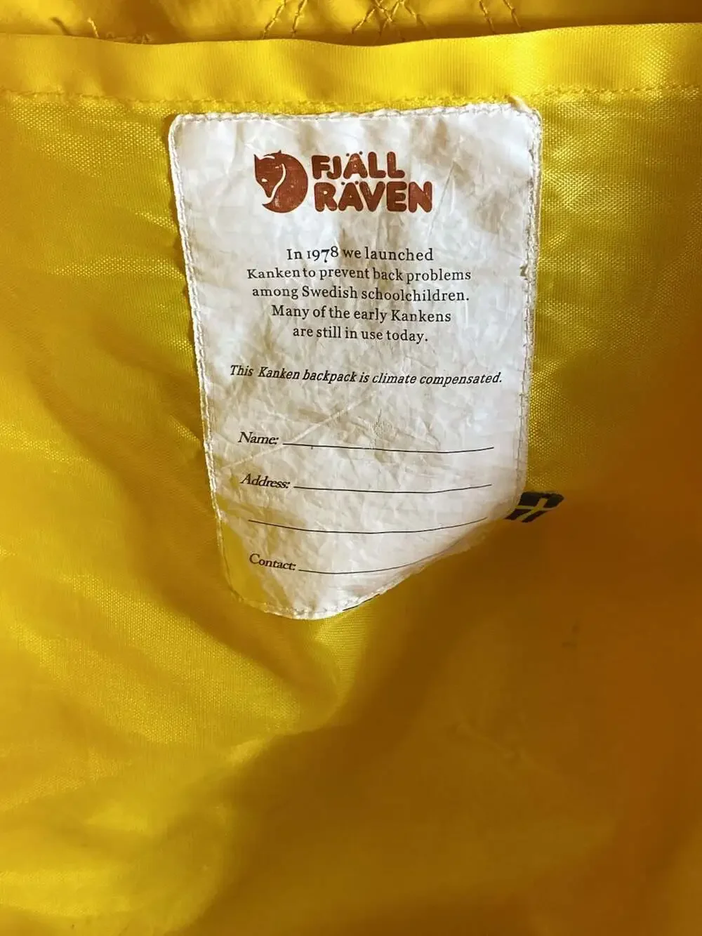 Fjallraven kanken classic